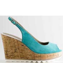 Colette Sol Nautilus Wedge Seegreen